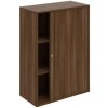 Policová skriňa Drive, 80x111x40 cm, orech/orech, zámok