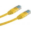 Datacom 1565 UTP, cat.5e, RJ45, 10m, žlutý