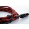 Cordial 14786 jack hudobné nástroje prepojovací kábel [1x jack zástrčka 6,3 mm (mono) - 1x jack zástrčka 6,3 mm (mono)] 7.50 m čierna, červená textilný plášť; 14786