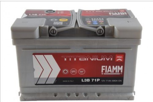 Fiamm Titanium PRO 12V 71Ah 680A L3B 71P