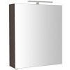 Sapho RIWA galérka s LED osvetlením, 60x70x17cm, borovica rustik RIW060-0016