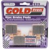 Brzdové platničky KAWASAKI 249 S33 GOLD FREN