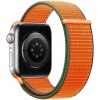 Eternico Airy na Apple Watch 42 mm/44 mm/45 mm Coral Orange and Brown edge AET-AWAY-CoOrB-42