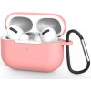 Ochranné pouzdro pre Apple Airpods Pro 1/2/3 Farva: Ružová tmavá