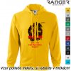 Mikina RANGER® - ZDRAVÍM PÁN PREDSEDA VLÁDY - b M Žltá