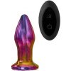 Dream Toys Glamour Glass Remote Vibe Plug