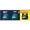 Gillette Mach3 MIX CASE 2x Mach3 5s + MACH3 Charcoal 5s - náhradné hlavice
