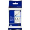 zmršťovacia bužírka BROTHER HSe211E čierne písmo, biela bužírka TUBE (5.2mm) (HSE211E)