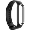 Xiaomi Základný silikónový náhradný náramok pre Mi Band 5/6/7 Farba: čierna
