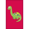 FARO Detský bavlnený uterák Dino - Froté - 50/30 cm
