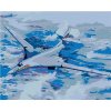 Maľovanie podľa čísel – Lietadlo, 100 × 80 cm, bez rámu a bez napnutia plátna 8596530015260