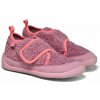 Detské nazúvacie barefoot topánky Affenzahn Slipper Vegan Fleecy Otter 32 ružová 32
