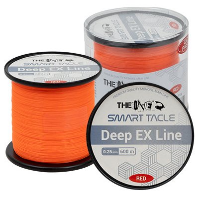 THE ONE DEEP EX LINE SOFT RED Red 300m 0,22mm