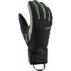 Dámske lyžiarske rukavice Leki Sparrow 3D Women - black/dusty green 7.5