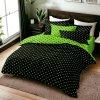 Obliečky DOTS and COLOURS LIME BLACK 7-dielna sada 140x200 cm Obliečky DOTS and COLOURS LIME BLACK 7-dielna sada 140x200 cm - 140x200 cm - 7 SET 2x vankúš 2x malý vankúš 2x prikrývka 1x plachta - zips