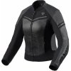 Dámska bunda na motocykel Revit Median čierno-antracitová Veľkosť: 44