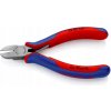 Knipex Boční štípací kleště na umělou hmotu s vícesložkovými návleky 125 mm 7202125