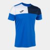 Crew V SHORT SLEEVE royal navy white