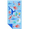 Spokey KIDDY Rychleschnoucí sportovní ručník, 80 x 160 cm mořský svět