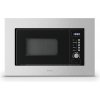 Klarstein Verosteel vstavaná mikrovlnná rúra s grilom | 800 W gril | 700 W mikrovlnná rúra | 60 cm (TK49-KlVs-MW-SS)