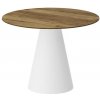 Okrúhly jedálenský stôl PINETO dub / biela viac farieb Dub pradávny