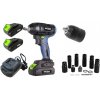 21V AKUMULÁTOROVÝ NÁRAZOVÝ KLÚČ - SADA KD3408 biela
