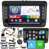 RÁDIO NAVIGÁCIA NCS ZV7 ANDROID VW CADDY 2004-2020 8GB LTE