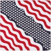 Bandana šatka Stars and Stripes - farebná