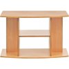 Diversa stolík Budget oblúk 80x35x60 cm čierny