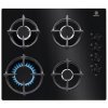 Plynová varná doska Electrolux EGG6407K 4 horáky sklo