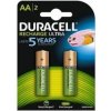 Duracell Nabíjacie batérie LR6 batéria 2ks v balenie - Duralock Recharge Ultra 2500mAh NiMH 1,2V - originálna