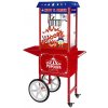 Stroj na výrobu popcornu s vozíkom - dizajn USA