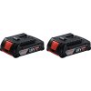 Bosch 2x GBA 18 V, 2,0 Ah M-B 0.619.BN0.A07