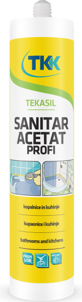 TKK Profi Silikon sanitárny 300g transparentný