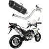 Yamaha XT 660 X 2004 - 2015 side manifold 2 in 1 ladený výfuk HP1 BLACK + dB killer medium