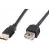 PremiumCord kupaa02bk USB 2.0, A-A, prodlužovací (M/F), 0,2m