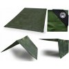 Tarp podlaha odolná silná plachta stan 3 x 4 vystužené rohy 80 g .4