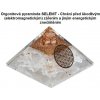 Orgonitová pyramída selenit - kvet života