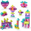 Mattel MEGA BLOKS VEĽKÉ VRECE KOCIEK - RUŽOVÉ (80)