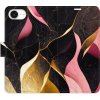 Flipové puzdro iSaprio - Gold Pink Marble 02 - iPhone 16e