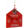 Schránka pošta pre Ježiška 16x15x1,3cm 234071 - Dekorácia