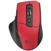 OEM Myš C-TECH Ergo WLM-05, bezdrôtová, 1600DPI, 6 tlačidiel, USB nano receiver, bordo WLM-05R