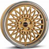 Alu disk Borbet B 8x18, 5x112, 66.5, ET45 gold rim polished
