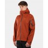 Kilpi Mamba-M hnědá YM0101KI pánská lehká nepromokavá outdoorová hardshell bunda 20000 - 7XL