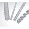 Eurosupplies plastové chrbty A4 28.5 mm biele 50 ks