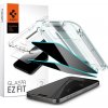 Spigen Glass tR EZ Fit Privacy 2 Pack Transparency iPhone 15 Pro Max AGL06874