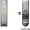 Predátor Sony RM-ED005, RM-ED008 náhradný diaľkový ovládač iného vzhľadu