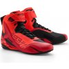 ALPINESTARS topánky FASTER-4 MM93 kolekcia červená fluo/červená/čierna 2026 - 38