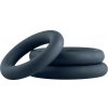 Boners 3-Piece Cock Ring Set Grey
