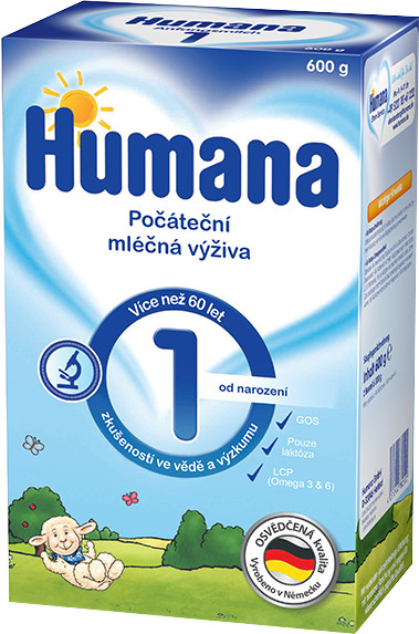 HUMANA 1 600 G od 10,22 € - Heureka.sk